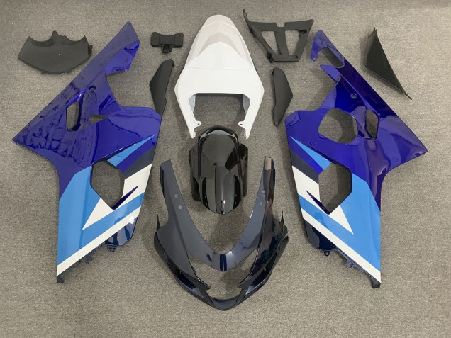 2004-2005 Bleu GSXR 600-750 Carénage 2004-2005 Bleu GSXR 600-750 Carénage