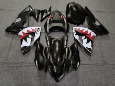 2004-2005 Bomber Betty Noir Mat ZX10R Carénage