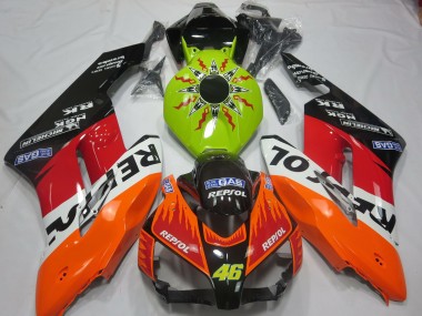 2004-2005 Citron Rossi Repsol CBR1000RR Carénage