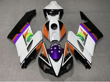 2004-2005 Drapeau Orange & Violet CBR1000RR Carénage