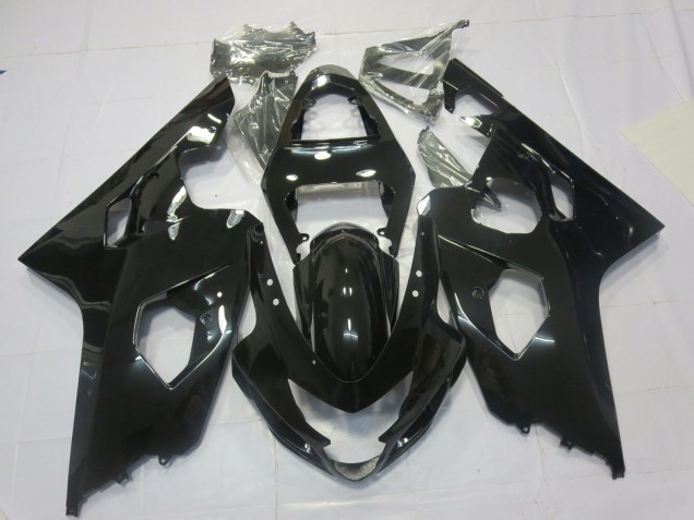2004-2005 Noir Brillant GSXR 600-750 Carénage 2004-2005 Noir Brillant GSXR 600-750 Carénage