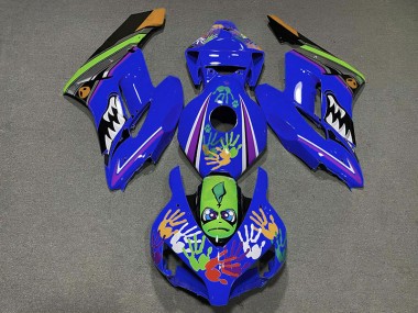 2004-2005 Requin Bleu Foncé CBR1000RR Carénage