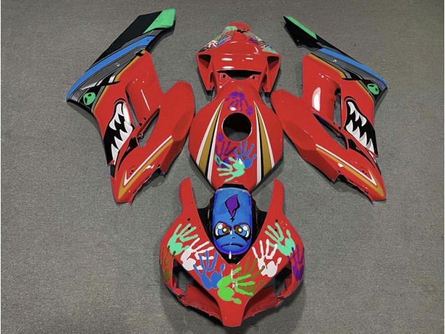 2004-2005 Requin Rouge CBR1000RR Carénage 2004-2005 Requin Rouge CBR1000RR Carénage