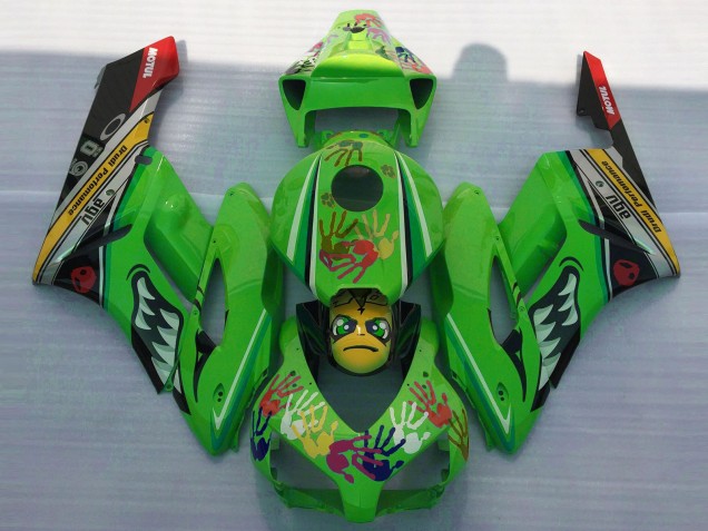 2004-2005 Requin Vert CBR1000RR Carénage 2004-2005 Requin Vert CBR1000RR Carénage