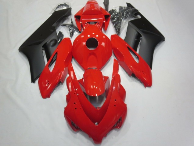 2004-2005 Rouge Brillant & Noir Mat CBR1000RR Carénage 2004-2005 Rouge Brillant & Noir Mat CBR1000RR Carénage