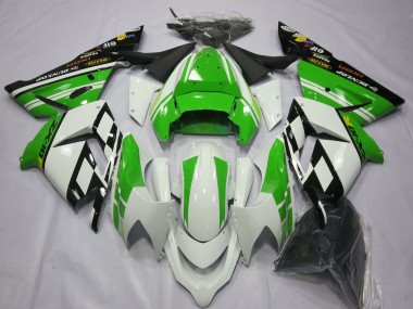 2004-2005 Spécial Blanc Vert ZX10R Carénage