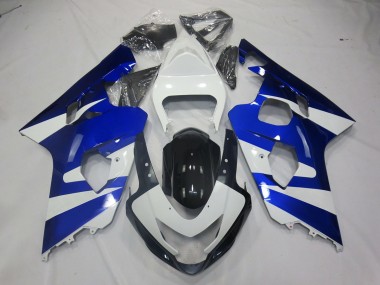 2004-2005 Style Bleu Blanc OEM GSXR 600-750 Carénage
