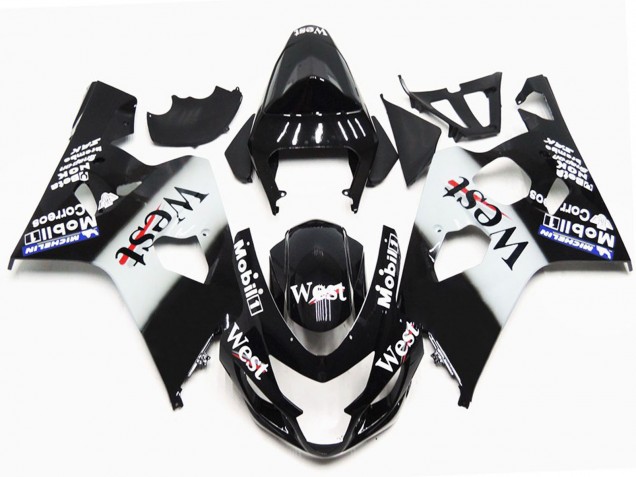 2004-2005 Style Brillant West OEM GSXR 600-750 Carénage 2004-2005 Style Brillant West OEM GSXR 600-750 Carénage