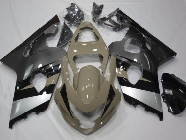2004-2005 Tan Du Désert & Argent GSXR 600-750 Carénage