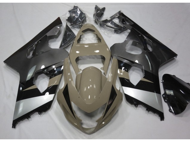 2004-2005 Tan Du Désert & Argent GSXR 600-750 Carénage 2004-2005 Tan Du Désert & Argent GSXR 600-750 Carénage