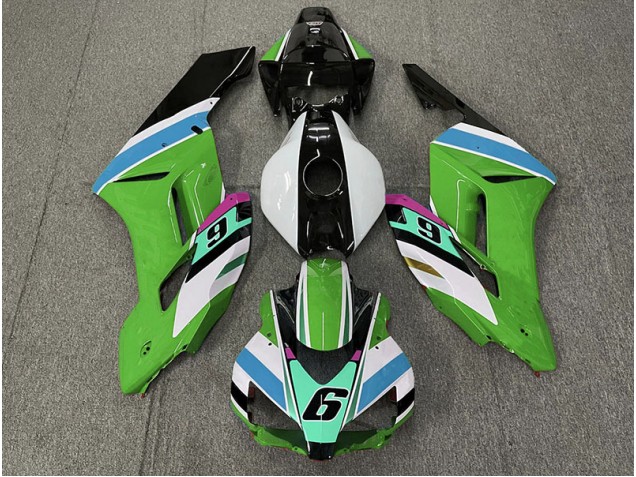 2004-2005 Vert 6 CBR1000RR Carénage 2004-2005 Vert 6 CBR1000RR Carénage
