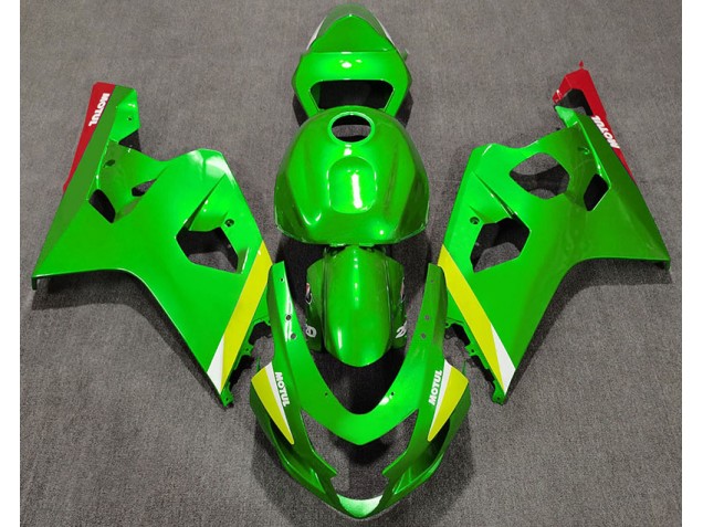 2004-2005 Vert Brillant GSXR 600-750 Carénage 2004-2005 Vert Brillant GSXR 600-750 Carénage