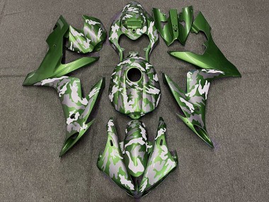 2004-2006 Vert Foncé Camouflage R1 Carénage