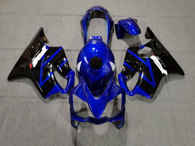 2004-2007 Bleu Brillant & Noir CBR600 F4i Carénage 2004-2007 Bleu Brillant & Noir CBR600 F4i Carénage