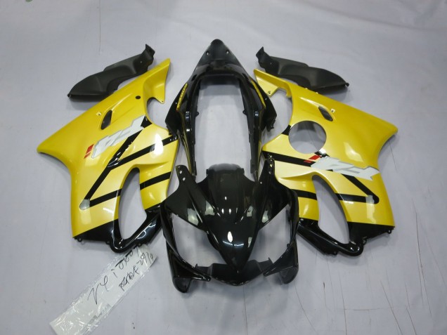2004-2007 Jaune Perle Noir Brillant CBR600 F4i Carénage