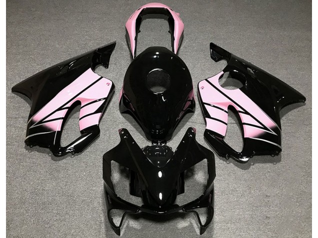 2004-2007 Rose & Noir Personnalisés CBR600 F4i Carénage 2004-2007 Rose & Noir Personnalisés CBR600 F4i Carénage