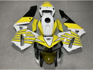 2005-2006 Ailes Jaunes & Blanches CBR600RR Carénage