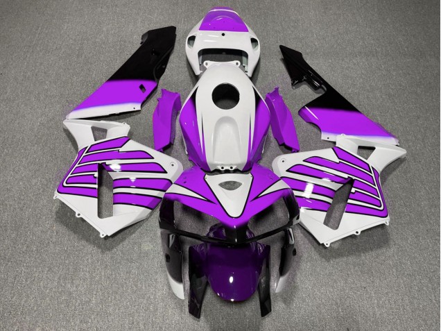 2005-2006 Ailes Violettes & Blanches CBR600RR Carénage