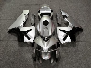 2005-2006 Argent Mat & Noir CBR600RR Carénage