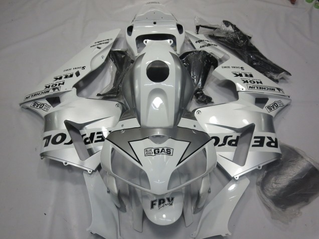 2005-2006 Argent Repsol CBR600RR Carénage