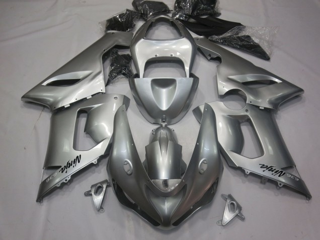 2005-2006 Argent ZX6R Carénage 2005-2006 Argent ZX6R Carénage