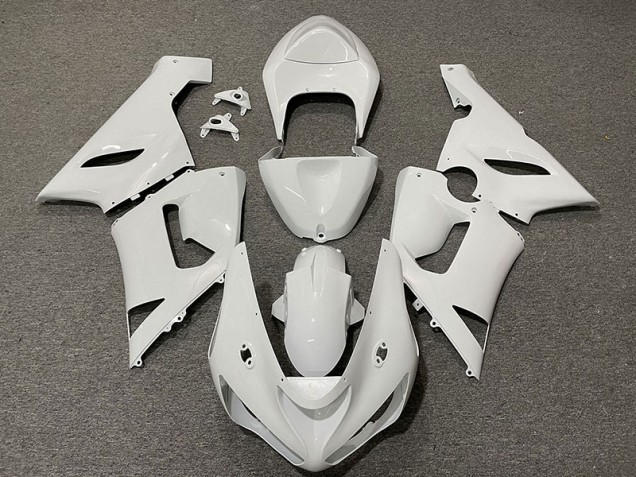 2005-2006 Blanc Brillant ZX6R Carénage 2005-2006 Blanc Brillant ZX6R Carénage