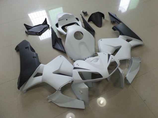 2005-2006 Blanc Mat & Noir CBR600RR Carénage 2005-2006 Blanc Mat & Noir CBR600RR Carénage