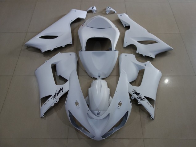 2005-2006 Blanc Mat ZX6R Carénage 2005-2006 Blanc Mat ZX6R Carénage