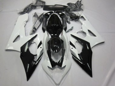 2005-2006 Blanc Noir & Argent GSXR 1000 Carénage