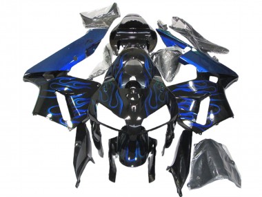 2005-2006 Bleu Brillant Flamme CBR600RR Carénage