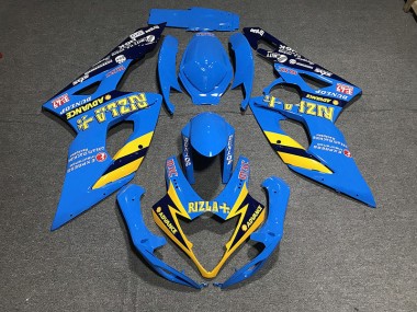 2005-2006 Bleu Clair Rizla GSXR 1000 Carénage