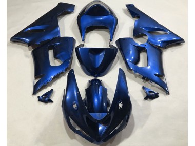 2005-2006 Bleu Métallisé ZX6R Carénage