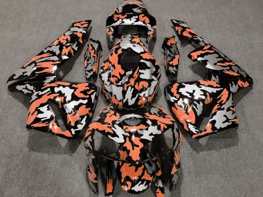 2005-2006 Camouflage & Orange Clair CBR600RR Carénage