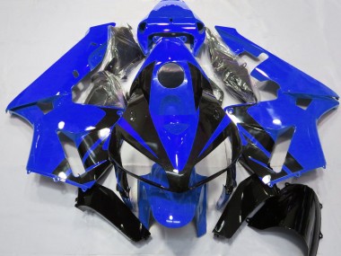 2005-2006 Design Bleu Brillant & Noir CBR600RR Carénage
