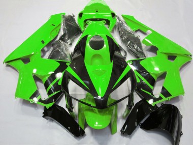 2005-2006 Design Vert & Noir Brillant CBR600RR Carénage