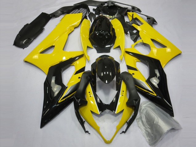 2005-2006 Jaune & Noir GSXR 1000 Carénage 2005-2006 Jaune & Noir GSXR 1000 Carénage