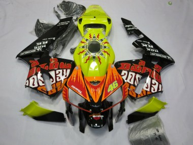 2005-2006 Jaune Vif Rossi CBR600RR Carénage