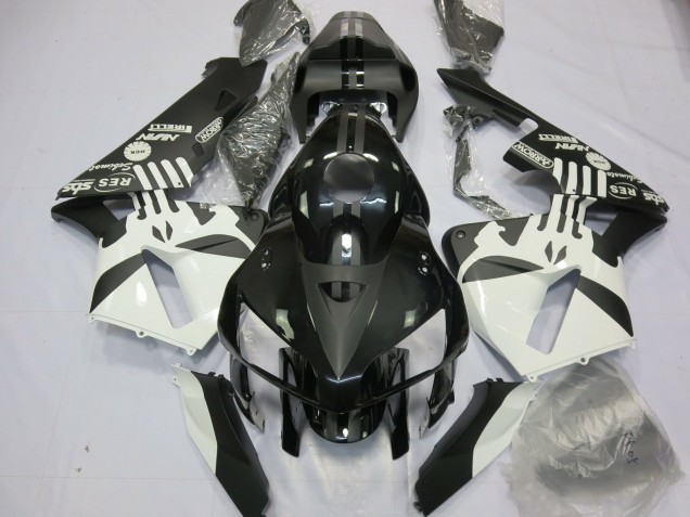 2005-2006 Logos Noir Mat & Puisher CBR600RR Carénage 2005-2006 Logos Noir Mat & Puisher CBR600RR Carénage