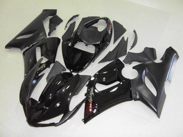 2005-2006 Noir Brillant ZX6R Carénage 2005-2006 Noir Brillant ZX6R Carénage
