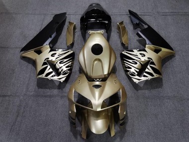 2005-2006 Noir Doré CBR600RR Carénage