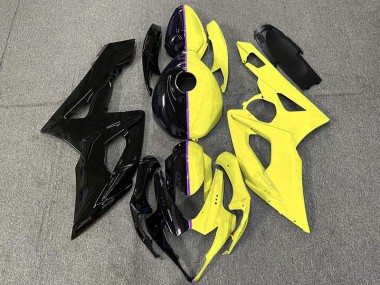 2005-2006 Noir & Jaune GSXR 1000 Carénage