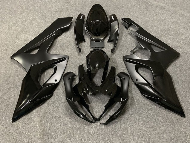 2005-2006 Noir Mat & Noir Brillant GSXR 1000 Carénage 2005-2006 Noir Mat & Noir Brillant GSXR 1000 Carénage