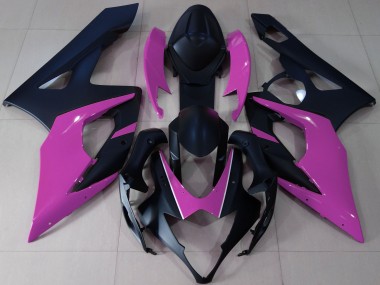 2005-2006 Noir Mat & Rose GSXR 1000 Carénage