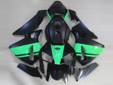 2005-2006 Noir Mat & Vert Spécial CBR600RR Carénage