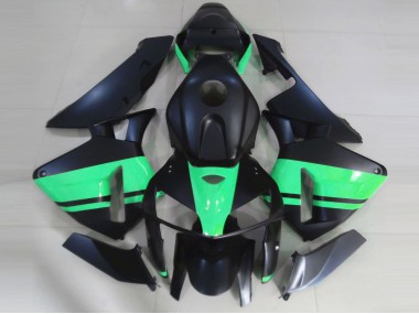 2005-2006 Noir Mat & Vert Spécial CBR600RR Carénage