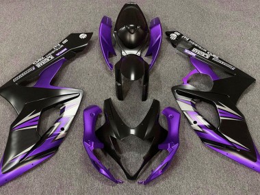 2005-2006 Noir Mat & Violet GSXR 1000 Carénage