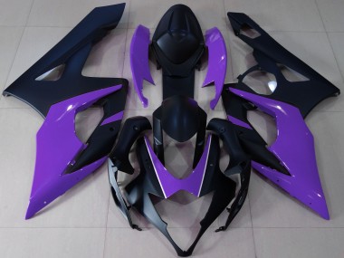 2005-2006 Noir Mat & Violet GSXR 1000 Carénage