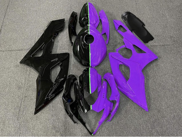 2005-2006 Noir & Violet GSXR 1000 Carénage 2005-2006 Noir & Violet GSXR 1000 Carénage