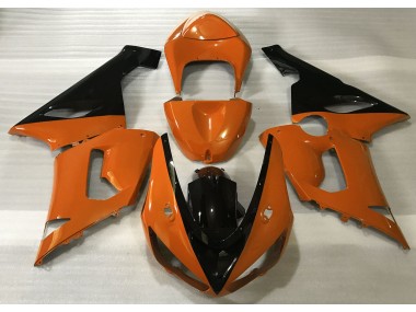2005-2006 Orange Brillant & Noir ZX6R Carénage