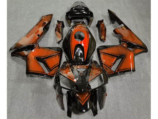 2005-2006 Orange Foncé CBR600RR Carénage 2005-2006 Orange Foncé CBR600RR Carénage